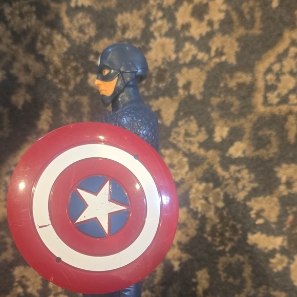 Hasbro Action Figure with Red and Blue Colors - Picture 3 of 4